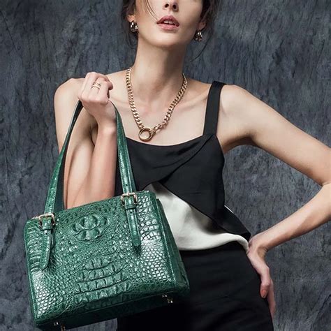 real crocodile skin bag